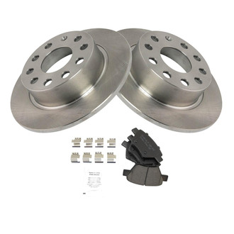 TRQ® - Rear Disc Brake Kit with Ceramic Pads