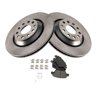 TRQ® - Rear Disc Brake Kit with Ceramic Pads