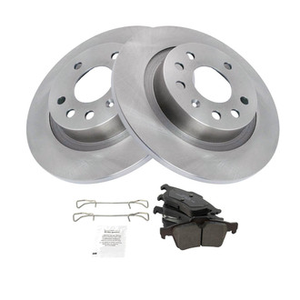 TRQ® - Rear Disc Brake Kit with Ceramic Pads