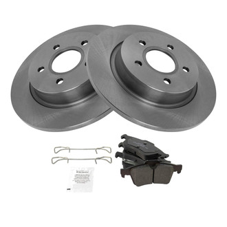 TRQ® - Rear Disc Brake Kit with Ceramic Pads