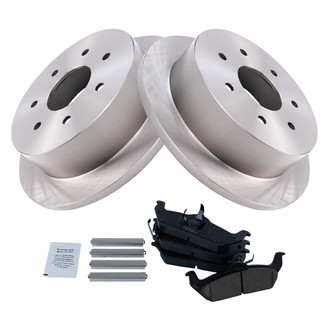 TRQ® - Rear Disc Brake Kit with Ceramic Pads