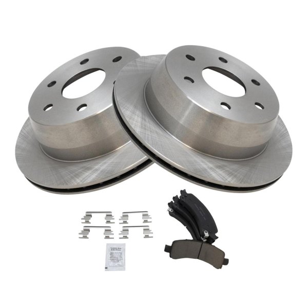 TRQ® - Rear Disc Brake Kit with Ceramic Pads