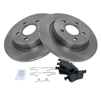 TRQ® - Rear Disc Brake Kit with Ceramic Pads