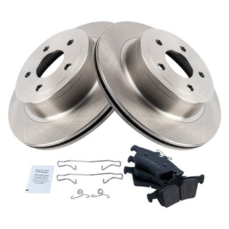 TRQ® - Rear Disc Brake Kit with Ceramic Pads