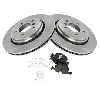 TRQ® - Rear Disc Brake Kit with Ceramic Pads