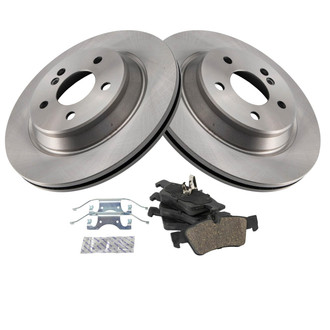 TRQ® - Rear Disc Brake Kit with Ceramic Pads
