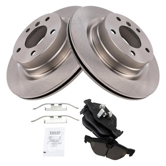 TRQ® - Rear Disc Brake Kit with Ceramic Pads