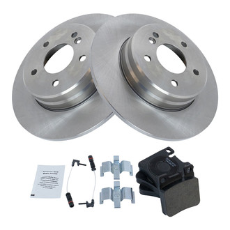 TRQ® - Rear Disc Brake Kit with Ceramic Pads