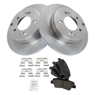 TRQ® - Rear Disc Brake Kit with Ceramic Pads