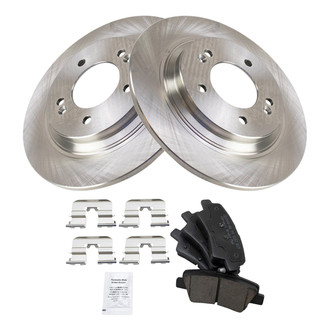 TRQ® - Rear Disc Brake Kit with Ceramic Pads