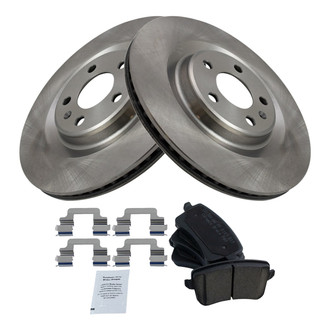 TRQ® - Rear Disc Brake Kit with Ceramic Pads