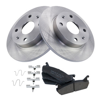 TRQ® - Rear Disc Brake Kit with Ceramic Pads