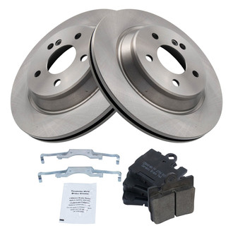 TRQ® - Rear Disc Brake Kit with Ceramic Pads