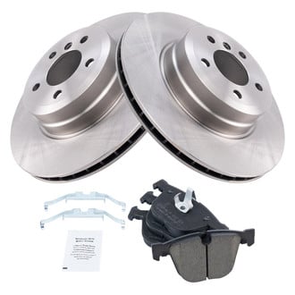 TRQ® - Rear Disc Brake Kit with Ceramic Pads