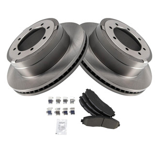TRQ® - Rear Disc Brake Kit with Ceramic Pads