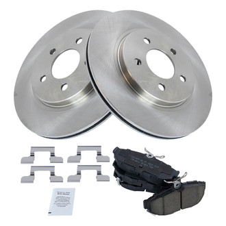 TRQ® - Rear Disc Brake Kit with Ceramic Pads