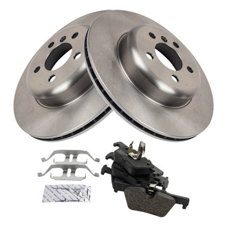 TRQ® - Rear Disc Brake Kit with Ceramic Pads