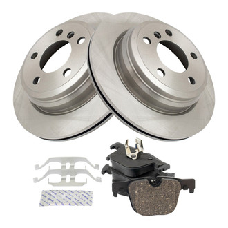 TRQ® - Rear Disc Brake Kit with Ceramic Pads
