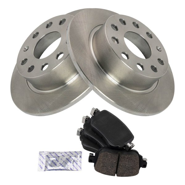 TRQ® - Rear Disc Brake Kit with Ceramic Pads