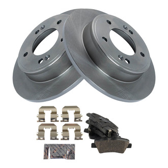 TRQ® - Rear Disc Brake Kit with Ceramic Pads