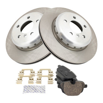 TRQ® - Rear Disc Brake Kit with Ceramic Pads