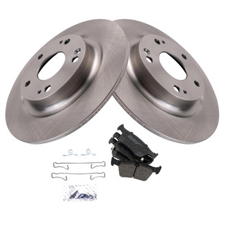 TRQ® - Rear Disc Brake Kit with Ceramic Pads