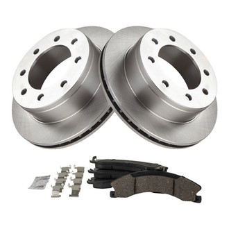 TRQ® - Rear Disc Brake Kit with Ceramic Pads