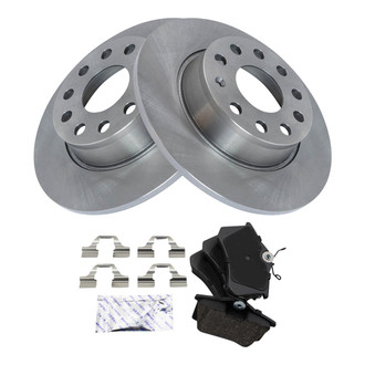 TRQ® - Rear Disc Brake Kit with Ceramic Pads