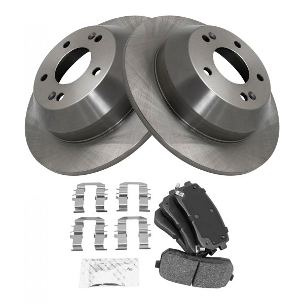 TRQ® - Rear Disc Brake Kit with Ceramic Pads