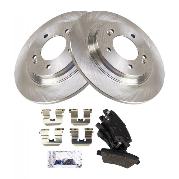 TRQ® - Rear Disc Brake Kit with Ceramic Pads