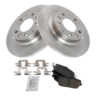 TRQ® - Rear Disc Brake Kit with Ceramic Pads
