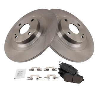 TRQ® - Rear Disc Brake Kit with Ceramic Pads