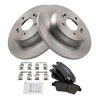 TRQ® - Rear Disc Brake Kit with Ceramic Pads