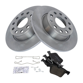 TRQ® - Rear Disc Brake Kit with Ceramic Pads