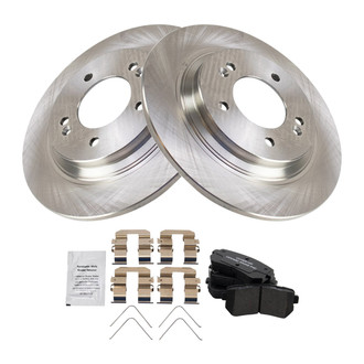 TRQ® - Rear Disc Brake Kit with Ceramic Pads