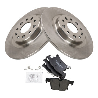 TRQ® - Rear Disc Brake Kit with Ceramic Pads
