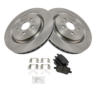 TRQ® - Rear Disc Brake Kit with Ceramic Pads