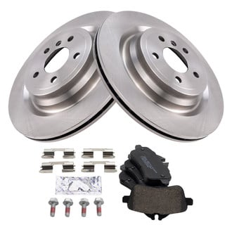 TRQ® - Rear Disc Brake Kit with Ceramic Pads