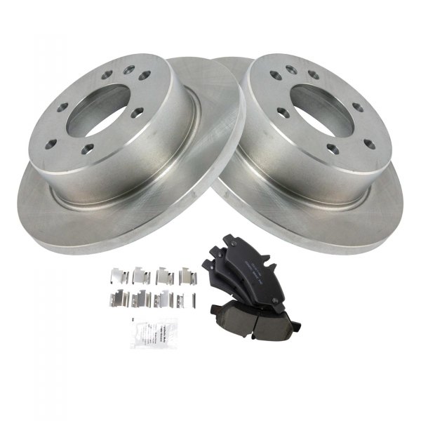 TRQ® - Rear Disc Brake Kit with Ceramic Pads