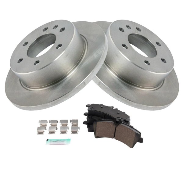 TRQ® - Rear Disc Brake Kit with Ceramic Pads