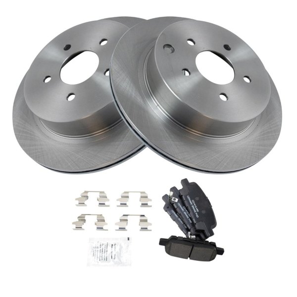 TRQ® - Rear Disc Brake Kit with Ceramic Pads