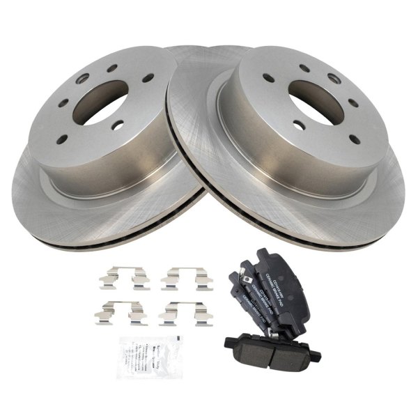 TRQ® - Rear Disc Brake Kit with Ceramic Pads