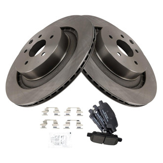 TRQ® - Rear Disc Brake Kit with Ceramic Pads