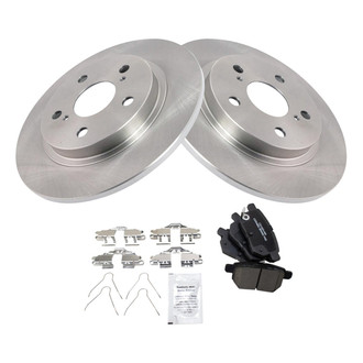 TRQ® - Rear Disc Brake Kit with Ceramic Pads