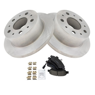 TRQ® - Rear Disc Brake Kit with Ceramic Pads