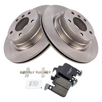 TRQ® - Rear Disc Brake Kit with Ceramic Pads