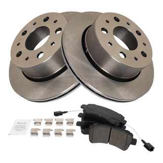 TRQ® - Rear Disc Brake Kit with Ceramic Pads