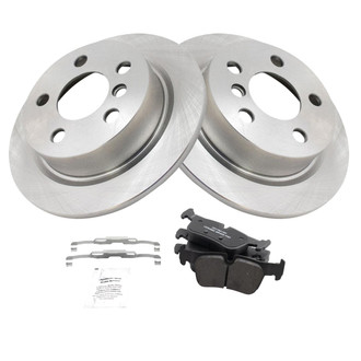 TRQ® - Rear Disc Brake Kit with Ceramic Pads