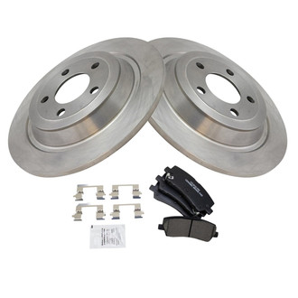 TRQ® - Rear Disc Brake Kit with Ceramic Pads