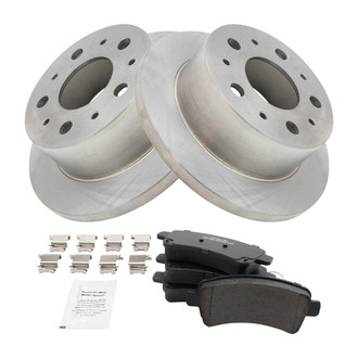 TRQ® - Rear Disc Brake Kit with Ceramic Pads